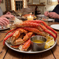 The Ultimate Family Feast: Colossal Red King Crab Legs - Hand-Selected for Highest Meat-to-Shell Ratio